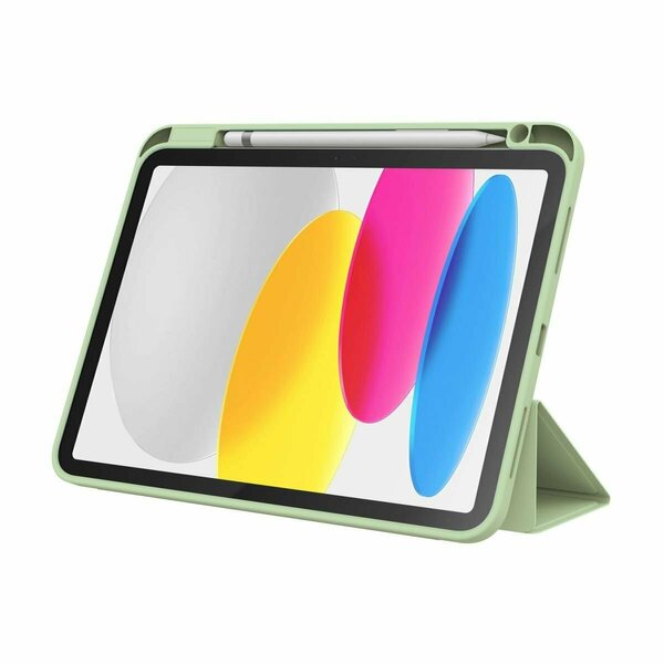 Jcpal 10.9 in. DuraPro Protective Folio Case for iPad, Light Green - 2022 JCP5433